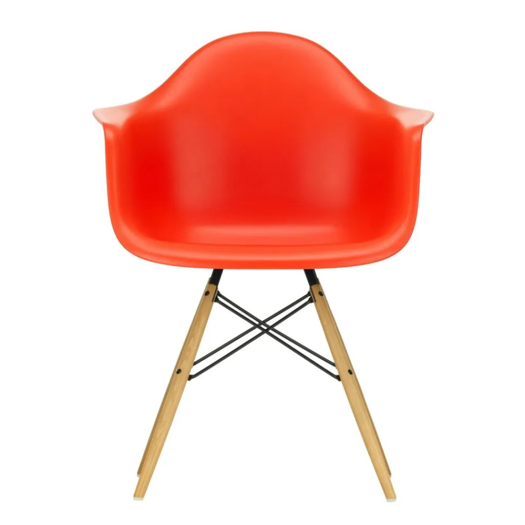 Stühle^Vitra Eames Plastic Armchair DAW RE Gestell Esche