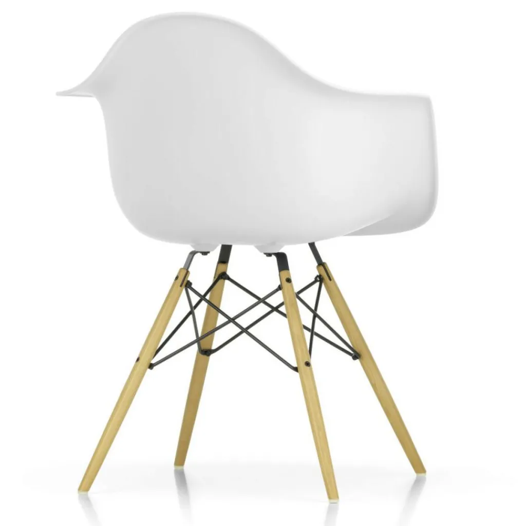 Stühle^Vitra Eames Plastic Armchair DAW RE Gestell Esche