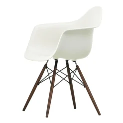 Stühle^Vitra Eames Plastic Armchair DAW Gestell Ahorn dunkel