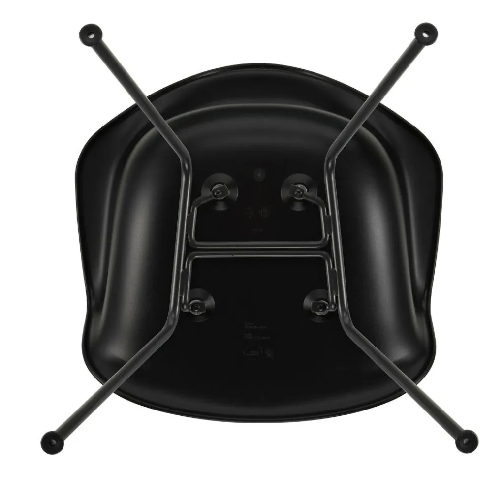 Vitra Eames Plastic Chair DAX RE Gestell schwarz| Stühle