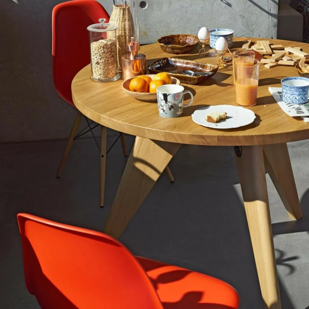 Vitra Eames Plastic Side Chair DSW RE Ahorn gelblich| Stühle