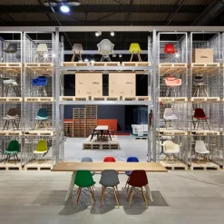 Vitra Eames Plastic Side Chair DSW RE Ahorn gelblich| Stühle