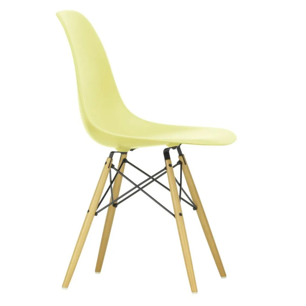 Vitra Eames Plastic Side Chair DSW RE Ahorn gelblich| Stühle