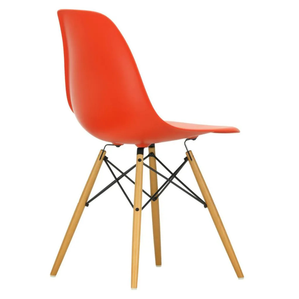 Vitra Eames Plastic Side Chair DSW RE Ahorn gelblich| Stühle
