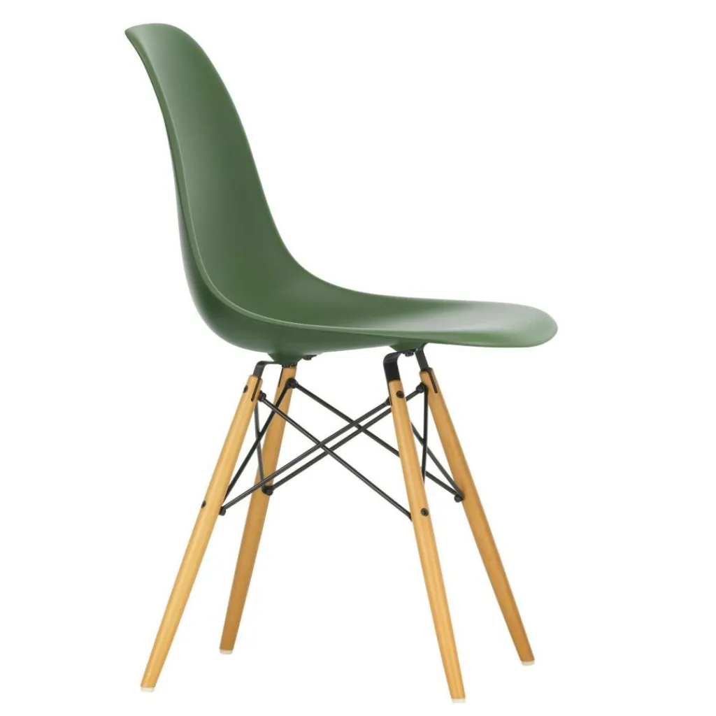 Vitra Eames Plastic Side Chair DSW RE Ahorn gelblich| Stühle