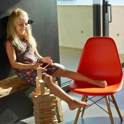 Vitra Eames Plastic Side Chair DSW RE Ahorn gelblich| Stühle