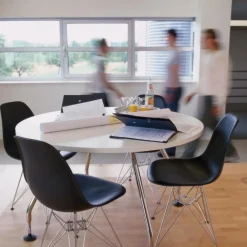 Vitra Eames Plastic Side Chair DSR verchromt| Stühle