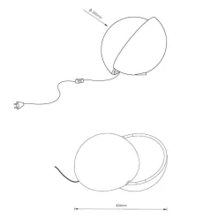 Tischleuchten|Nachttischleuchten^Serax Earth Tischleuchte L