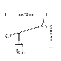 Tecnolumen EB 28 Buquet Tischleuchte| Schreibtischleuchten