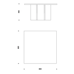 Tische^Normann Copenhagen Edge Beistelltisch L