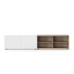 Sideboards|Sideboards^Piure Edit Q Sideboard 241,3x48x63cm mit 4 offenen Fächern