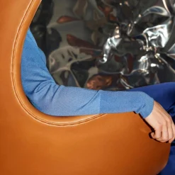 Fritz Hansen Egg/ Das Ei™ Loungesessel Leder| Sessel