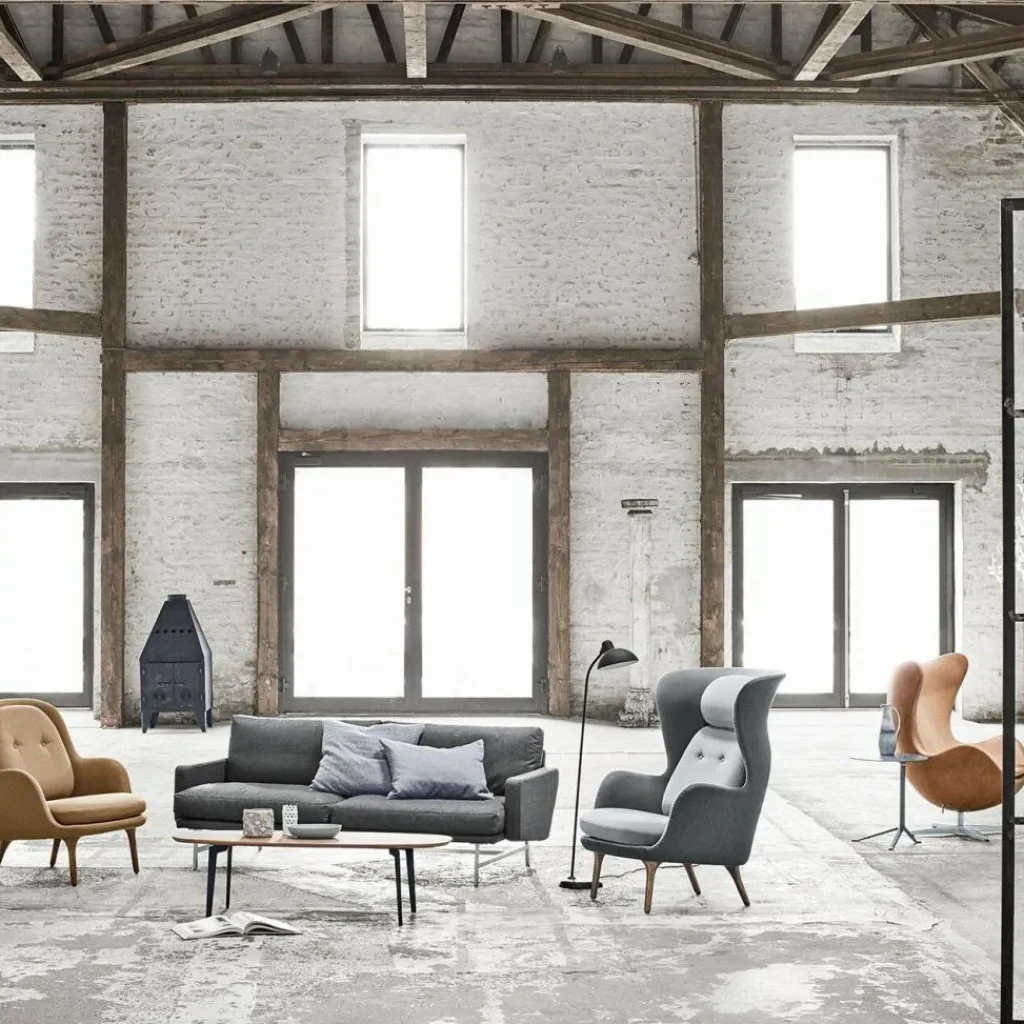 Fritz Hansen Egg/ Das Ei™ Loungesessel Leder| Sessel