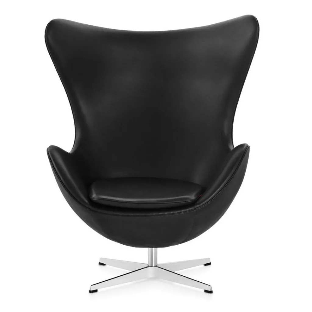 Fritz Hansen Egg/ Das Ei™ Loungesessel Leder| Sessel