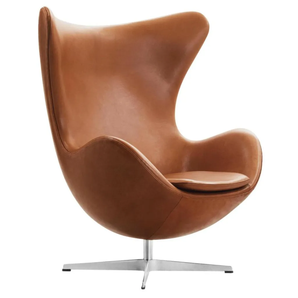 Fritz Hansen Egg/ Das Ei™ Loungesessel Leder| Sessel