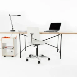 Richard Lampert Eiermann 1 Tisch 160x80cm Gestell mittig 110x66x66cm| Schreibtische