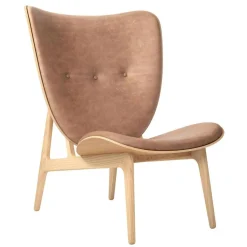 NORR 11 Elephant Lounge Sessel Leder Gestell Eiche Natur| Sessel
