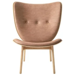 NORR 11 Elephant Lounge Sessel Leder Gestell Eiche Natur| Sessel