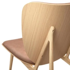 NORR 11 Elephant Lounge Sessel Leder Gestell Eiche Natur| Sessel