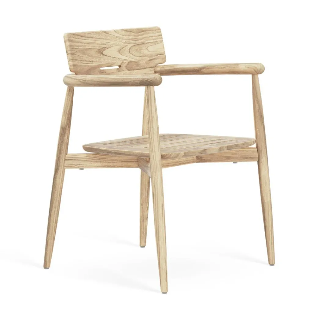 Stühle|Gartenstühle^Carl Hansen Embrace E008 Gartenarmlehnstuhl