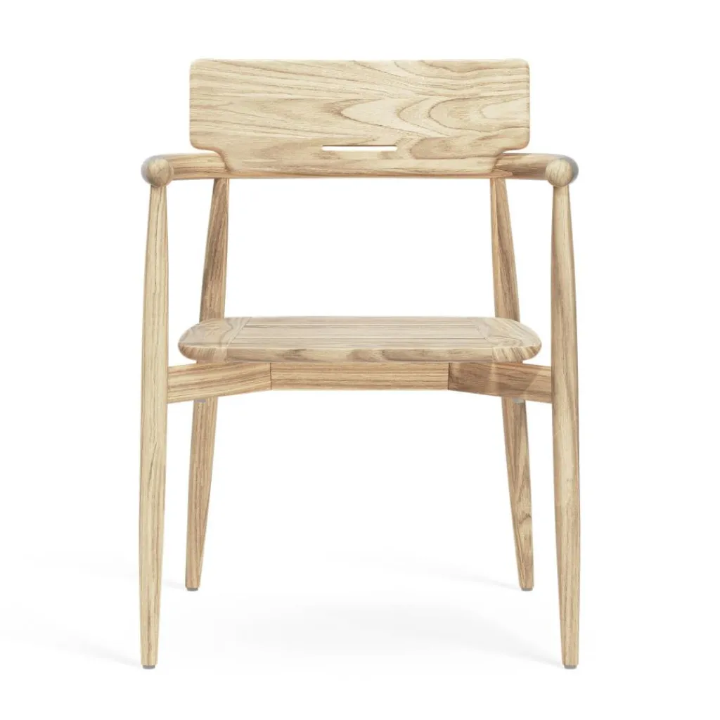 Stühle|Gartenstühle^Carl Hansen Embrace E008 Gartenarmlehnstuhl