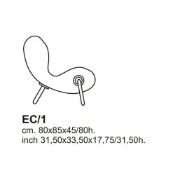 Sessel^Cappellini Embryo Chair