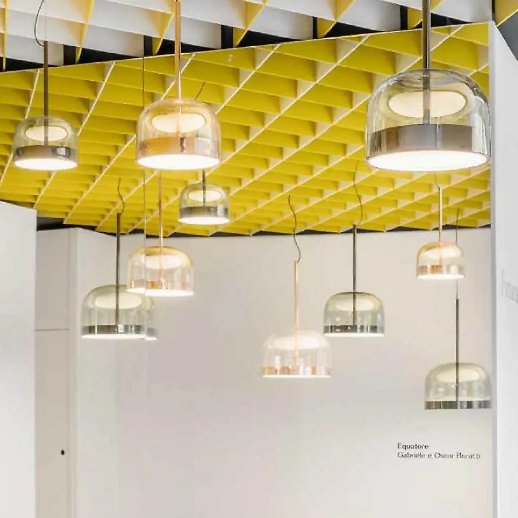 Pendelleuchten^Fontana Arte Equatore LED Pendelleuchte H 64cm