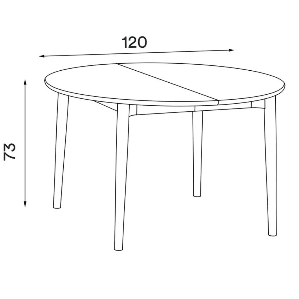 Northern Expand Esstisch Ø120cm| Esstische