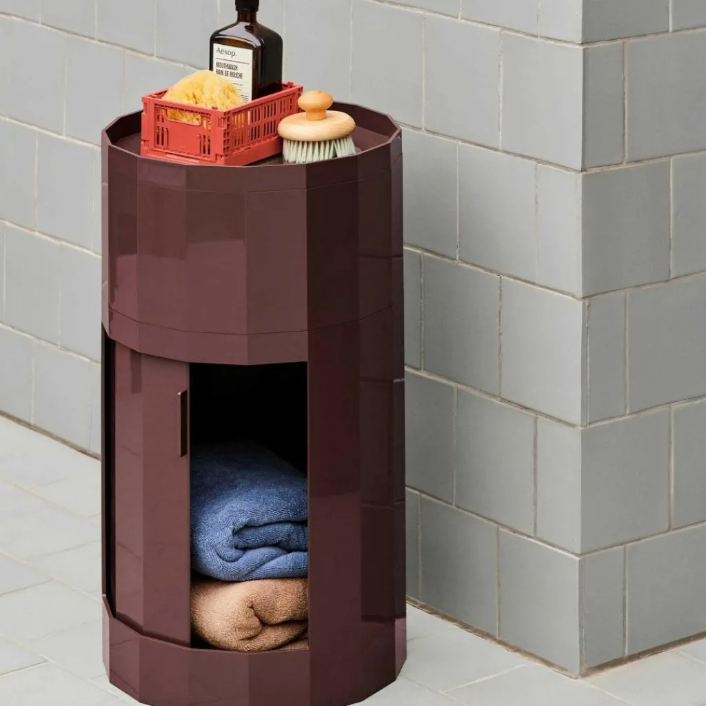 HAY Facet Container hoch mit Füßen und Rollen| Container|Container