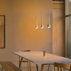 Pendelleuchten^GRAU Falling Sun LED Pendelleuchte mit App-Steuerung