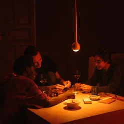 Pendelleuchten^GRAU Falling Sun LED Pendelleuchte mit App-Steuerung