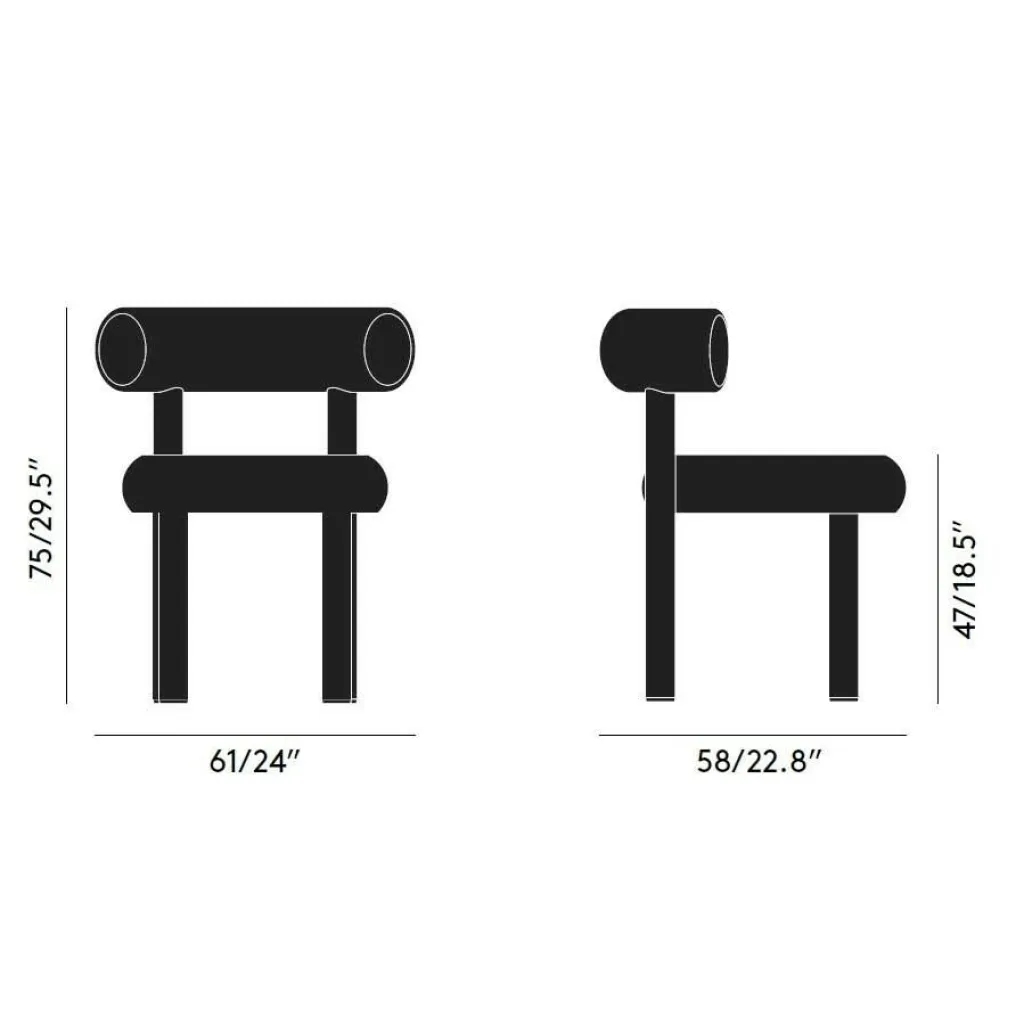 Stühle^Tom Dixon Fat Dining Stuhl