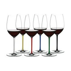 Gläser|Barzubehör^Riedel Fatto A Mano Cabernet Weinglas 6er Set