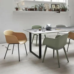 Muuto Fiber Armchair Rohrgestell Recycelt| Stühle