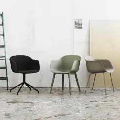 Muuto Fiber Armchair Rohrgestell Recycelt| Stühle