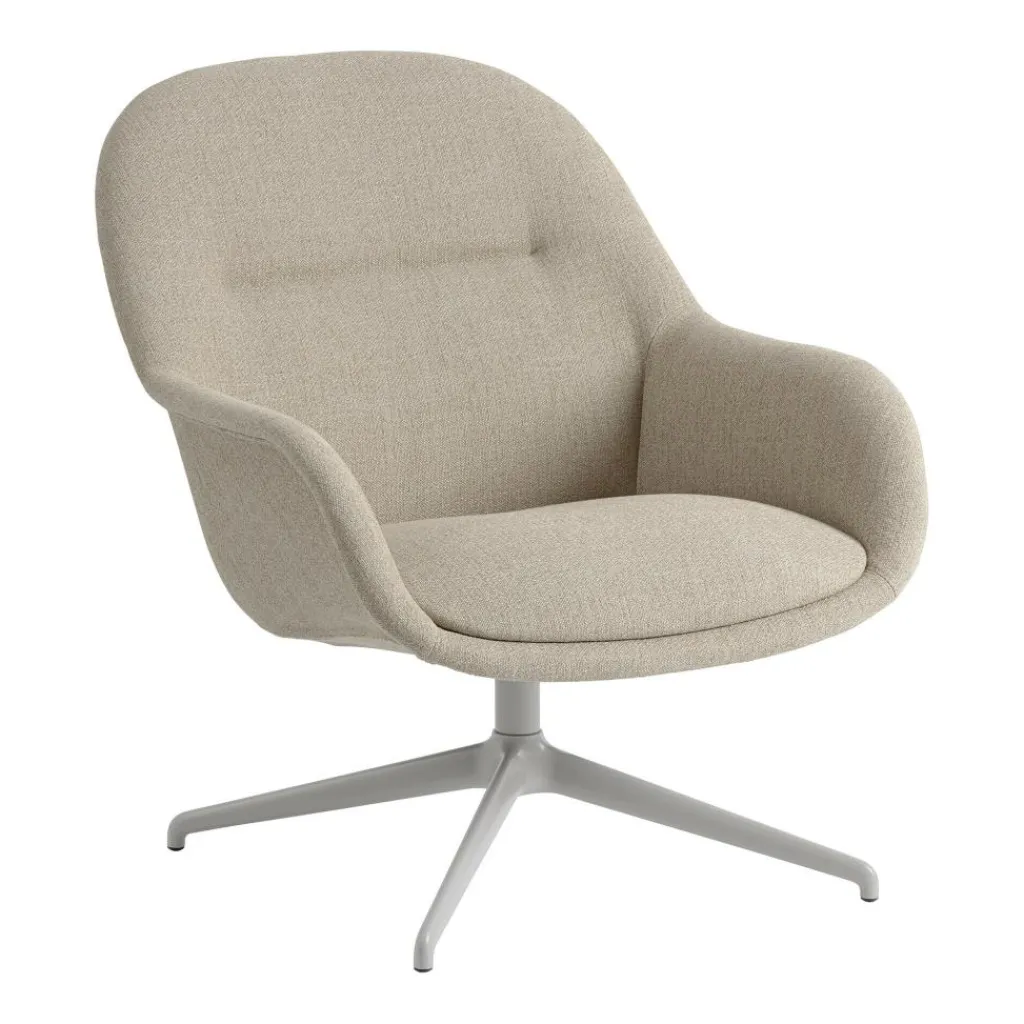 Muuto Fiber Lounge Armchair Drehgestell| Sessel