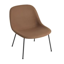 Muuto Fiber Lounge Stuhl Stahlgestell gepolstert| Sessel