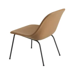 Muuto Fiber Lounge Stuhl Stahlgestell gepolstert| Sessel