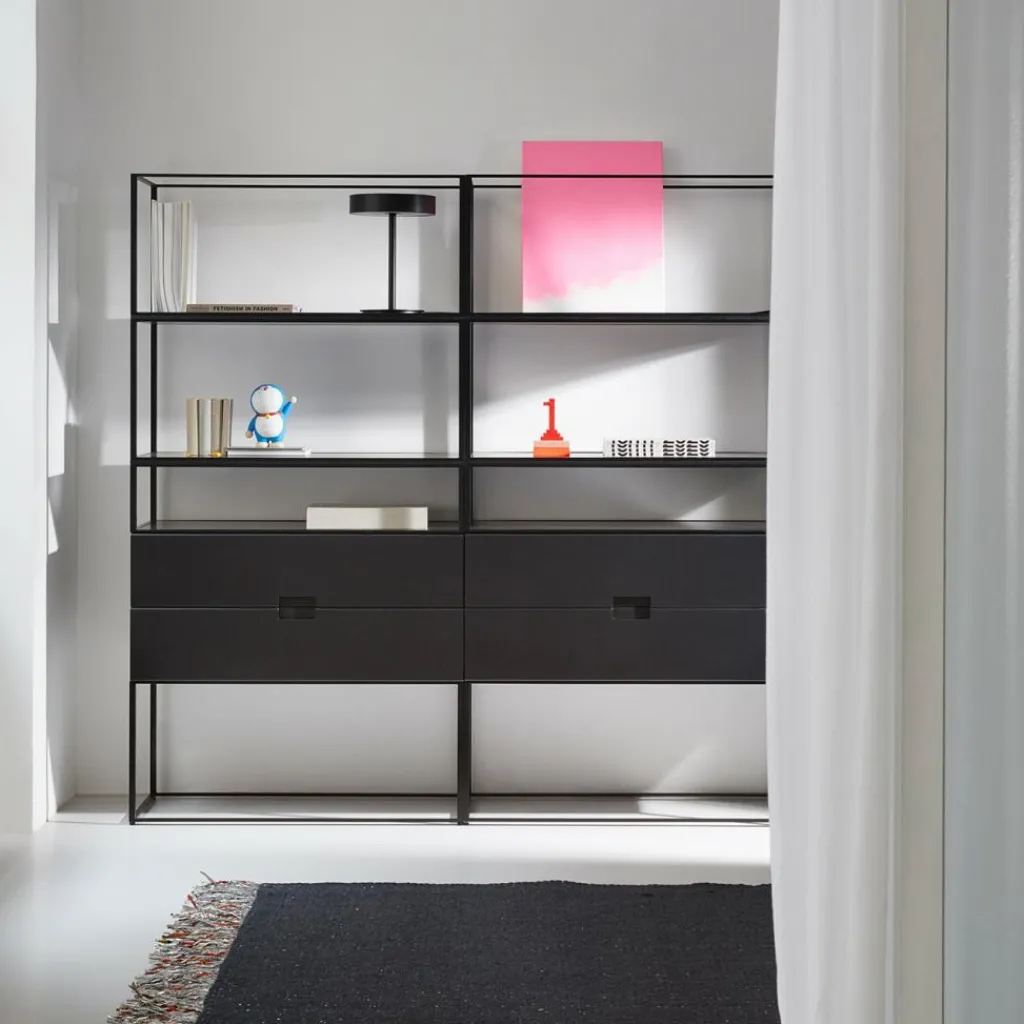 OUT Objekte unserer Tage Fischer Design 26 Highboard 180x38x174,5cm| Regalsysteme