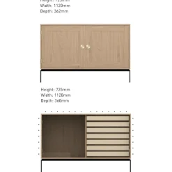 Sideboards|Sideboards^Carl Hansen FK63 Sideboard 112x36,2x72,5cm