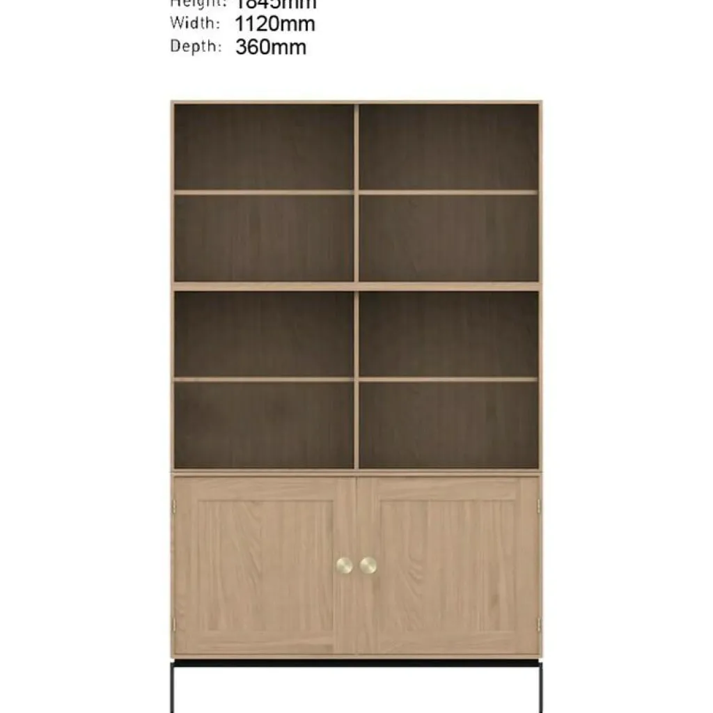 Regale^Carl Hansen FK63 Standregal 112x36x184,5cm
