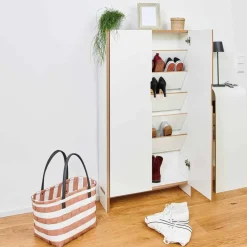 Schränke^Tojo Flachmann Schrank/Schuhschrank klein