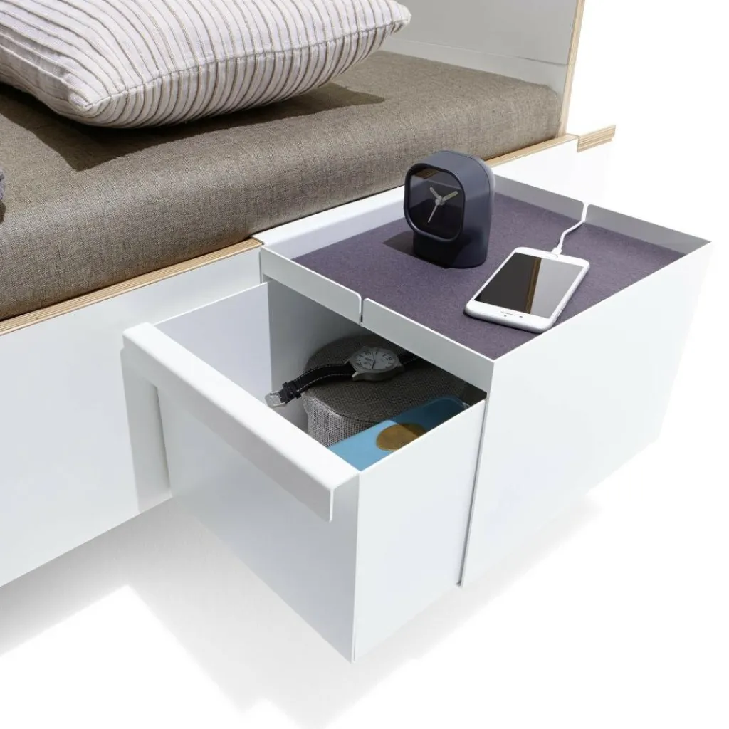 Müller Small Living Flai Doppelbett Komforthöhe 180x200cm| Betten