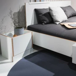 Müller Small Living Flai Doppelbett Komforthöhe 180x200cm| Betten