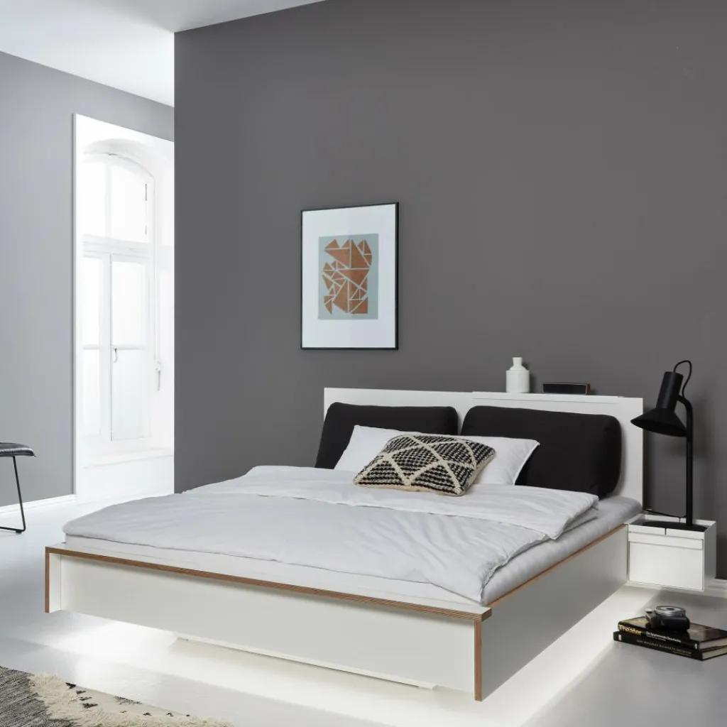 Müller Small Living Flai Doppelbett Komforthöhe 160x200cm| Betten