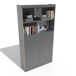 Sekretäre^Müller Small Living Flai Home-Office Sekretär magnetisch 118x36x216,8cm