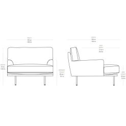 Gubi Flaneur Lounge Sessel| Sessel