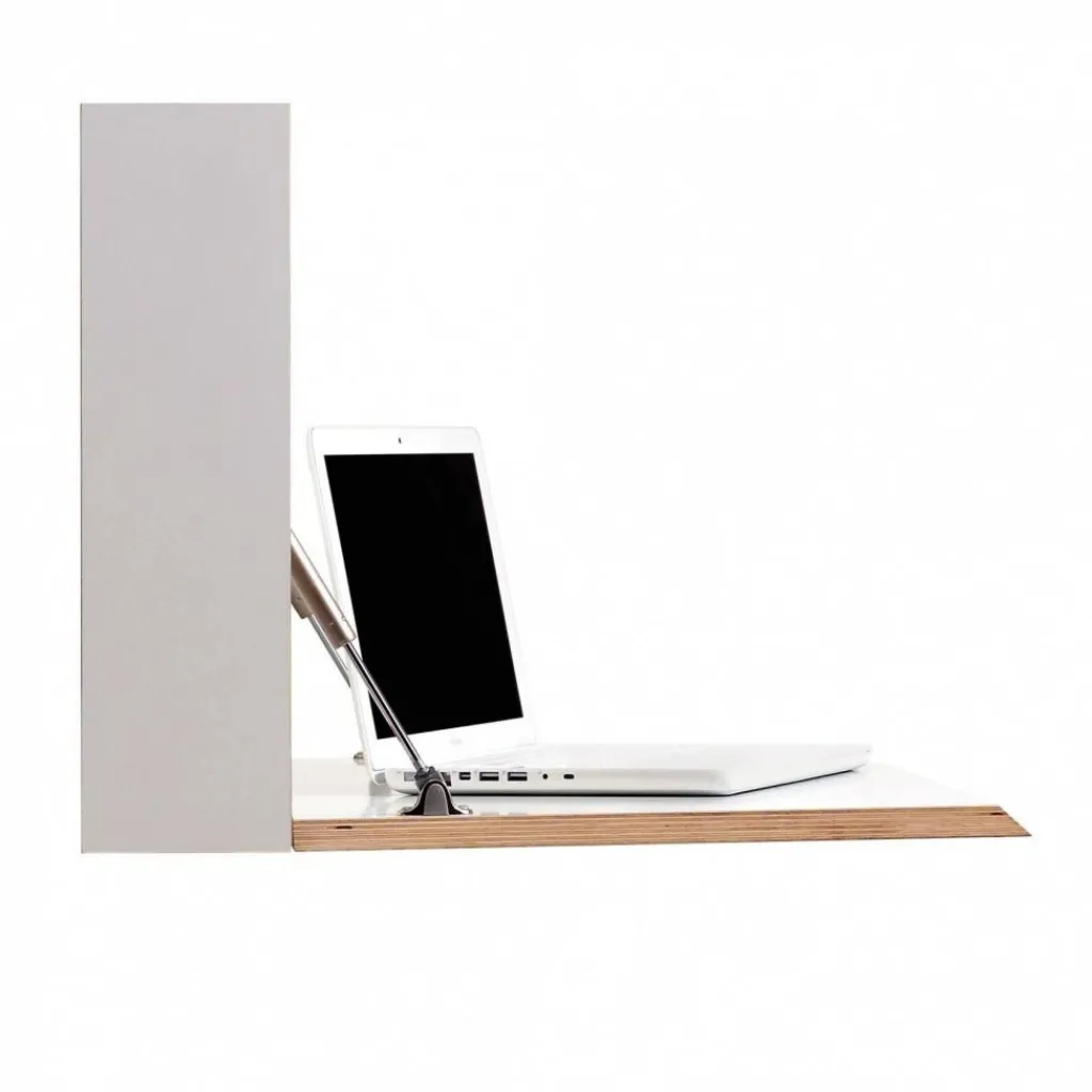 Müller Small Living Flatbox LED Wandsekretär mit Soft-Touch Schalter| Tische|Sekretäre