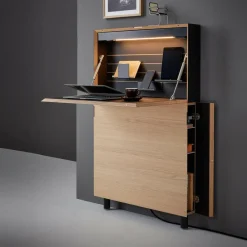 Tische|Sekretäre^Müller Small Living Flatmate Wandsekretär mit Birkenkante