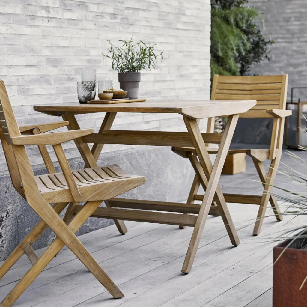 Stühle^Cane-Line Flip Gartenarmlehnstuhl klappbar